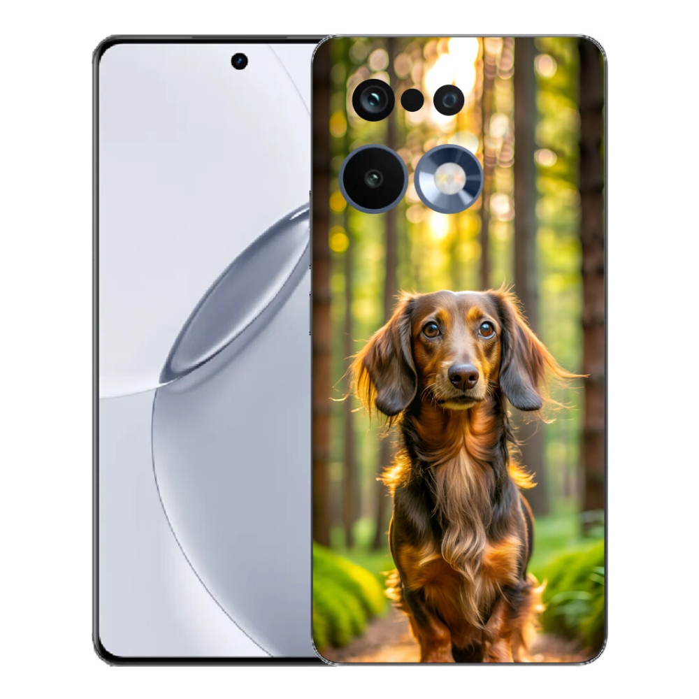 Gélový kryt mmCase na Realme 16 Pro+ - jazvečík 4