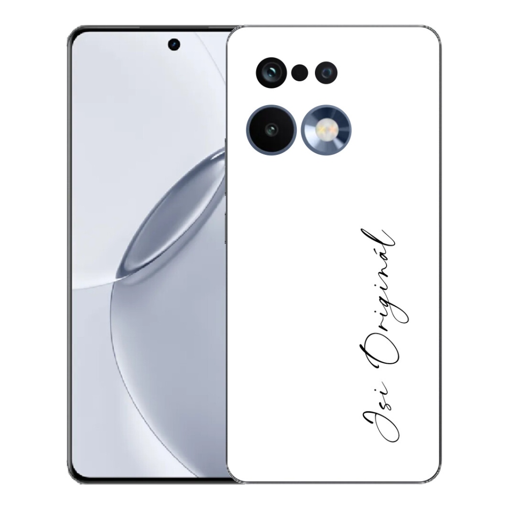 Gélový kryt mmCase na Realme 16 Pro+ - si originál biele pozadie