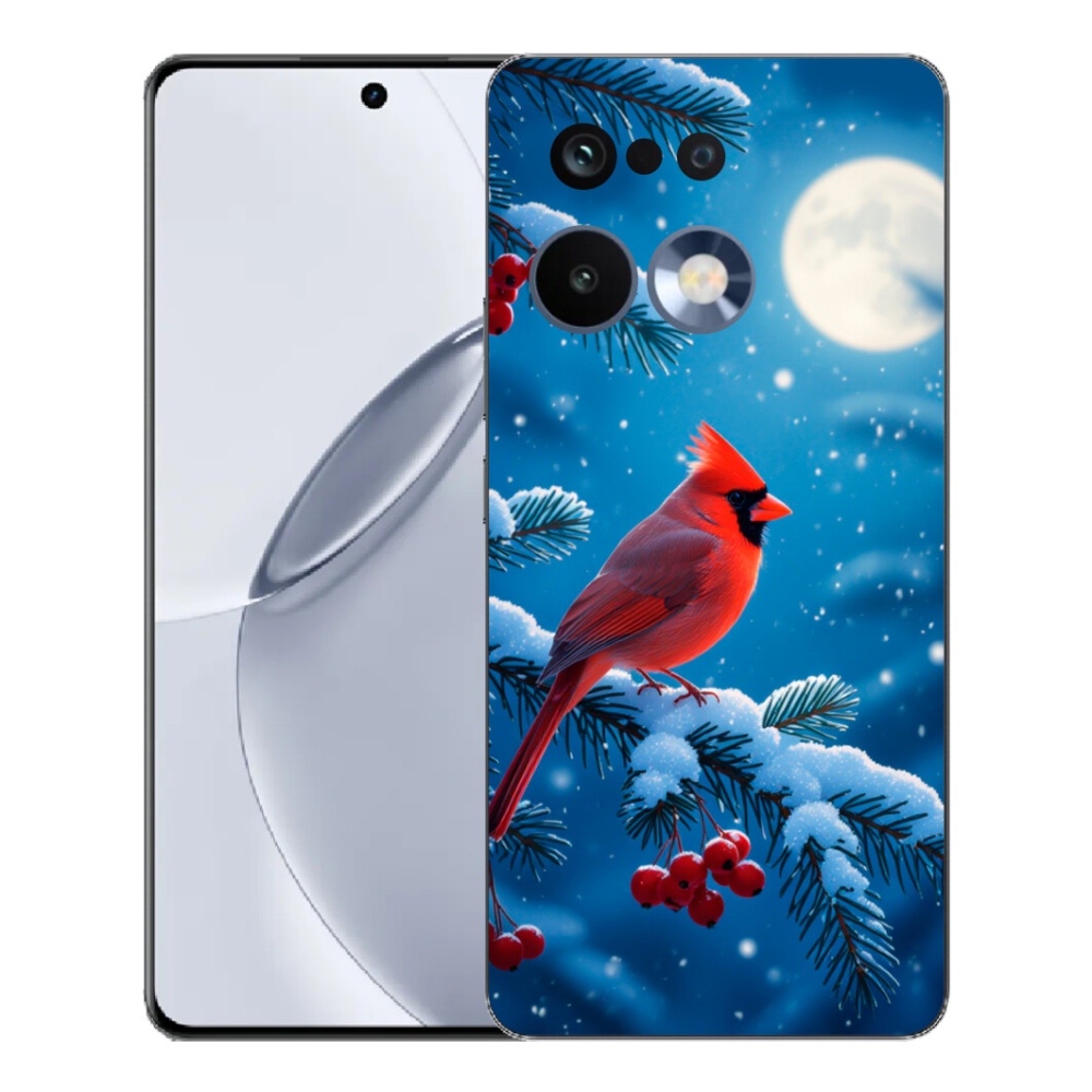 Gélový kryt mmCase na Realme 16 Pro+ - kardinál červený