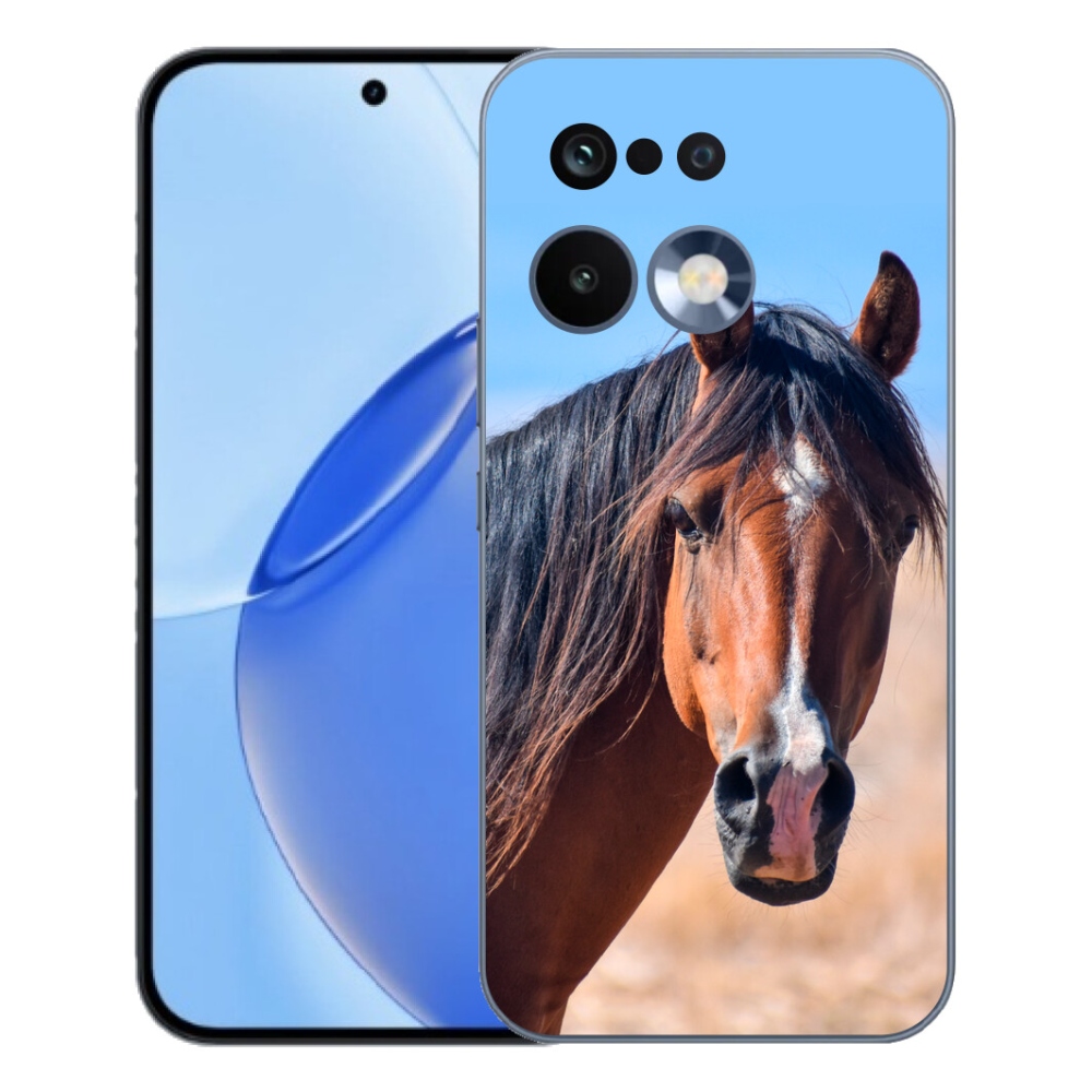 Gélový kryt mmCase na Realme 16 Pro - pokojný kôň