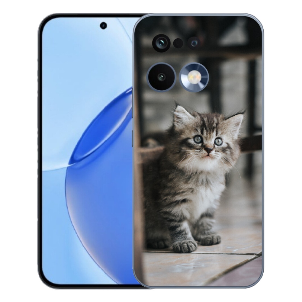 Gélový kryt mmCase na Realme 16 Pro - mačiatko