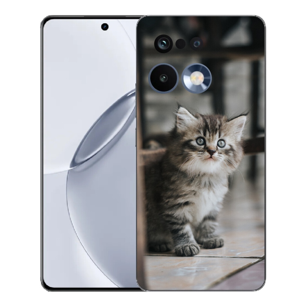 Gélový kryt mmCase na Realme 16 Pro+ - mačiatko
