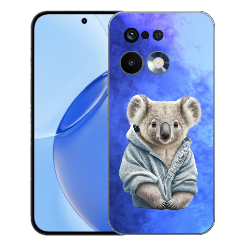 Gélový kryt mmCase na Realme 16 Pro - koala vo svetri