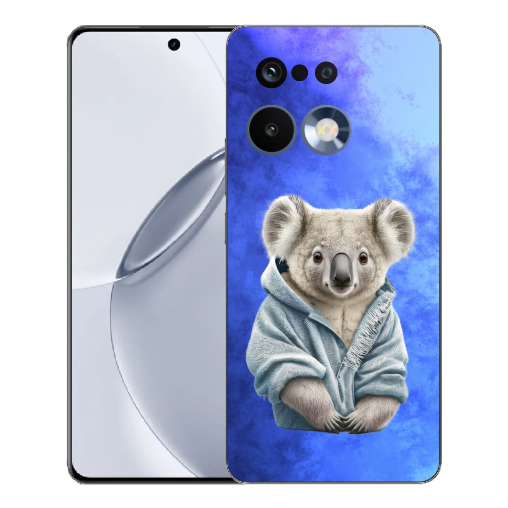 Gélový kryt mmCase na Realme 16 Pro+ - koala vo svetri