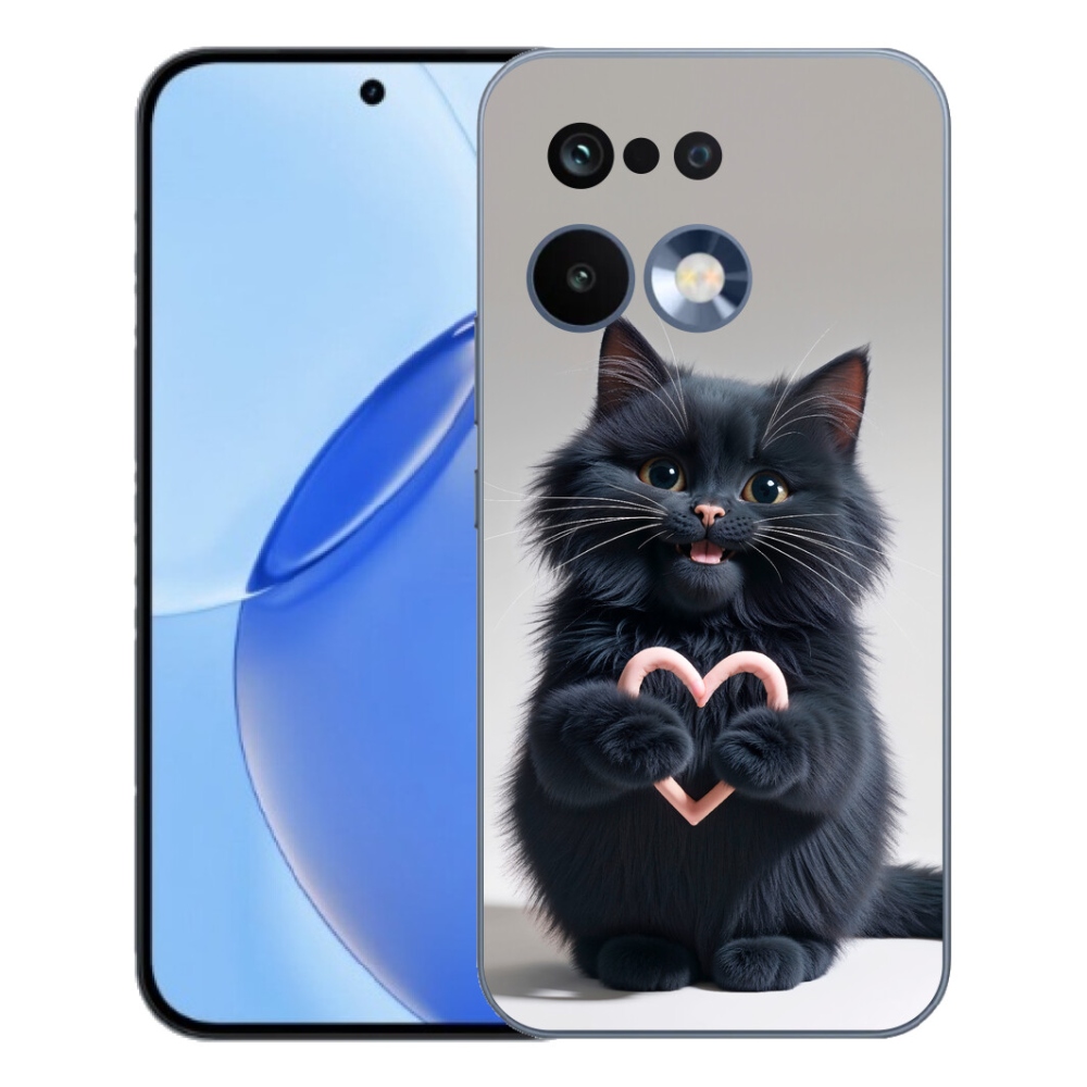 Gélový kryt mmCase na Realme 16 Pro - mačacia láska 3