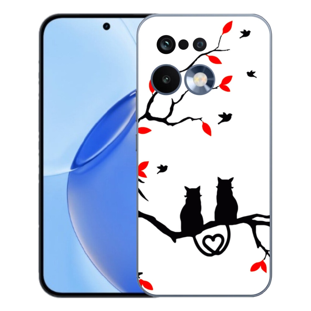 Gélový kryt mmCase na Realme 16 Pro - mačacia láska