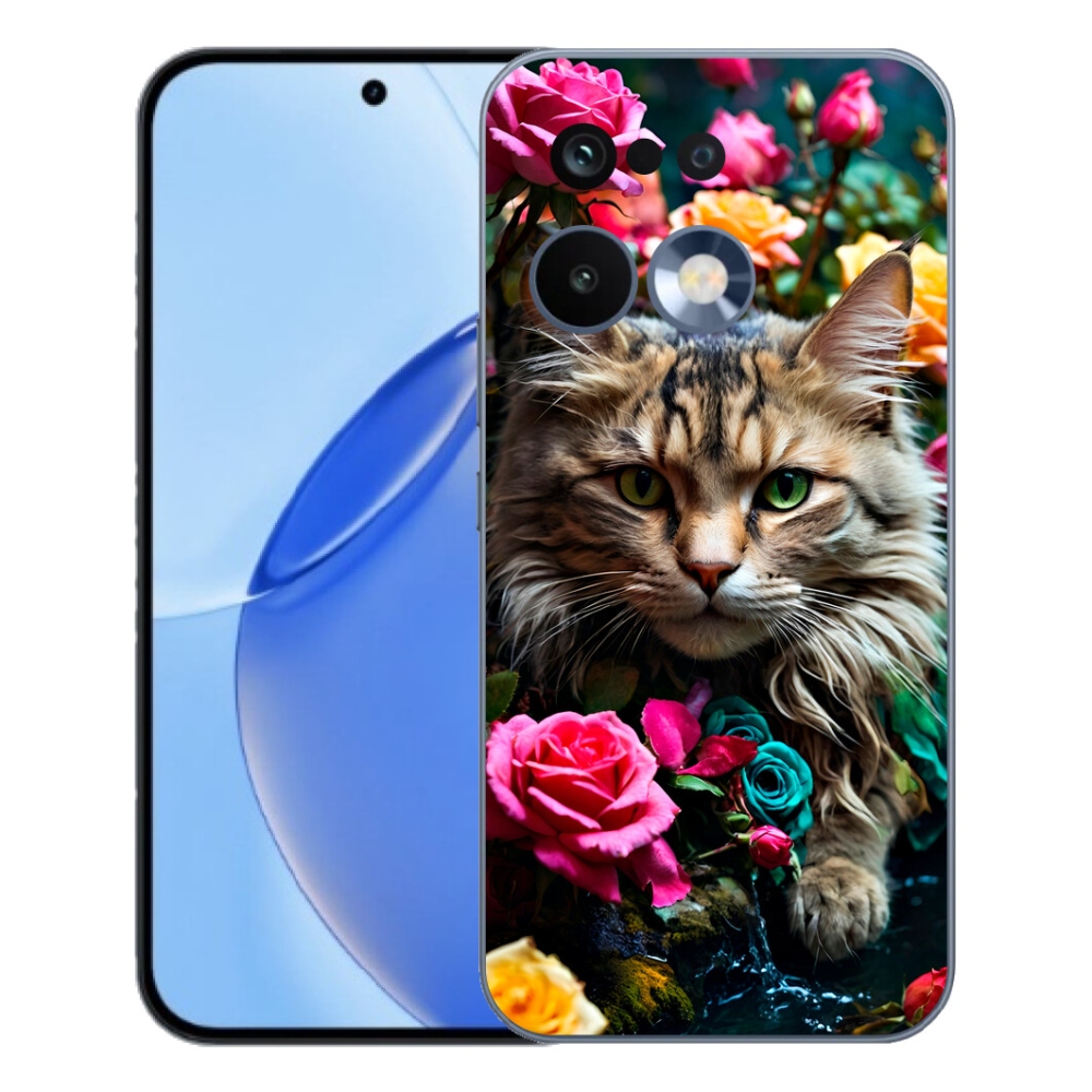 Gélový kryt mmCase na Realme 16 Pro - mačacie pohľad 2