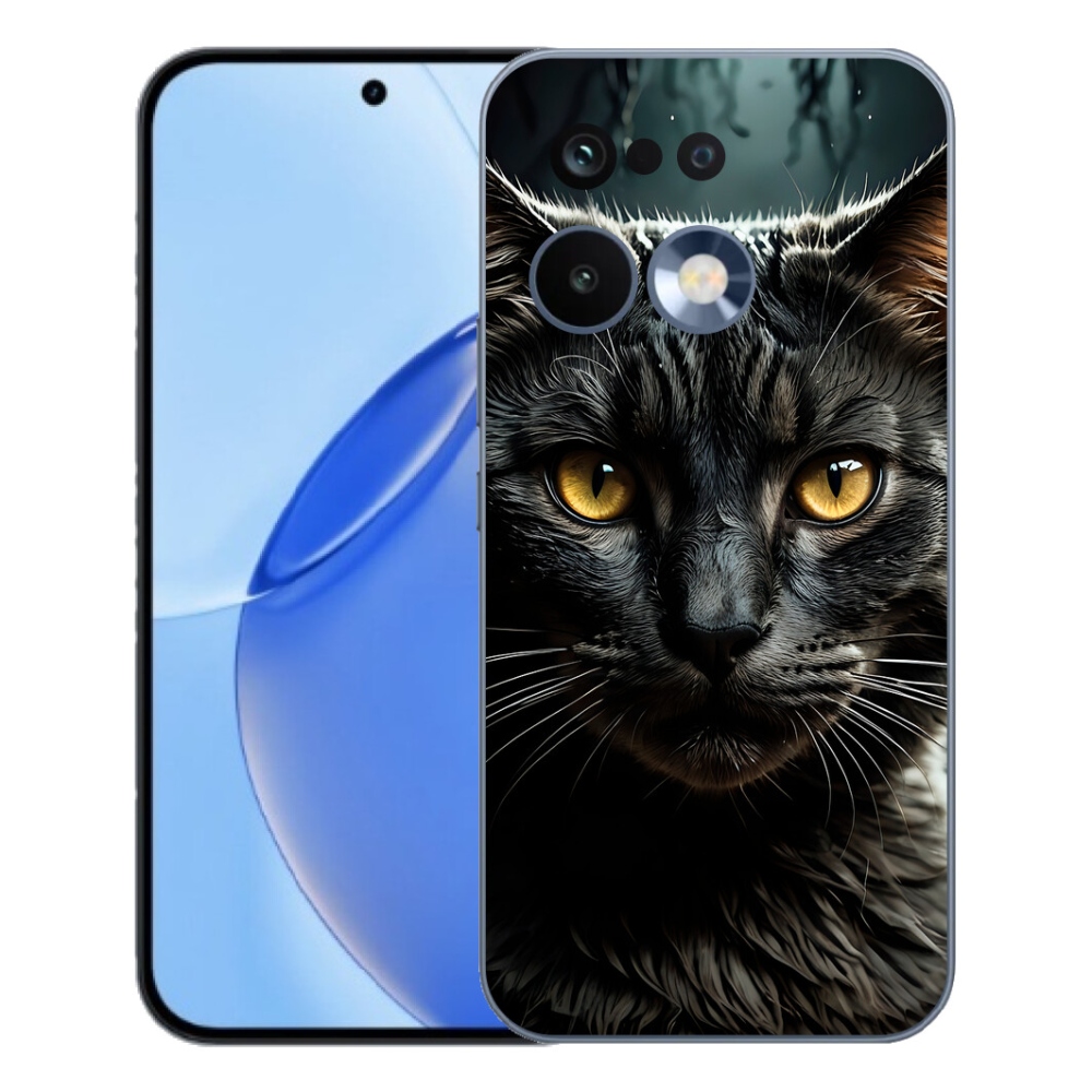 Gélový kryt mmCase na Realme 16 Pro - mačacie pohľad 3
