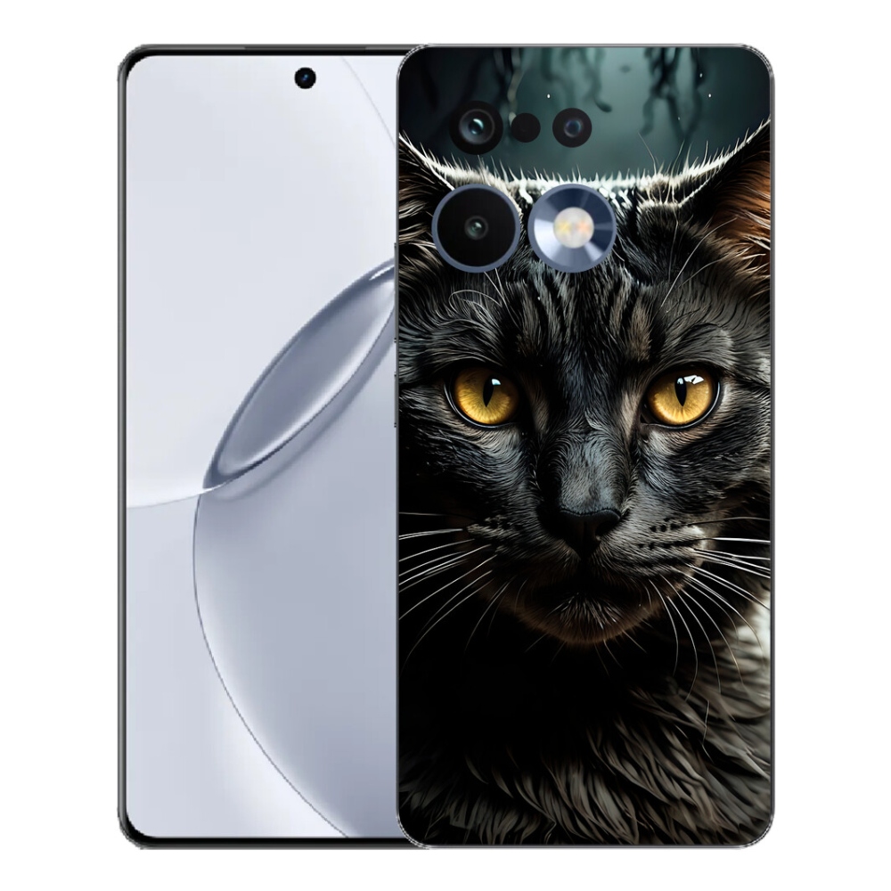 Gélový kryt mmCase na Realme 16 Pro+ - mačacie pohľad 3