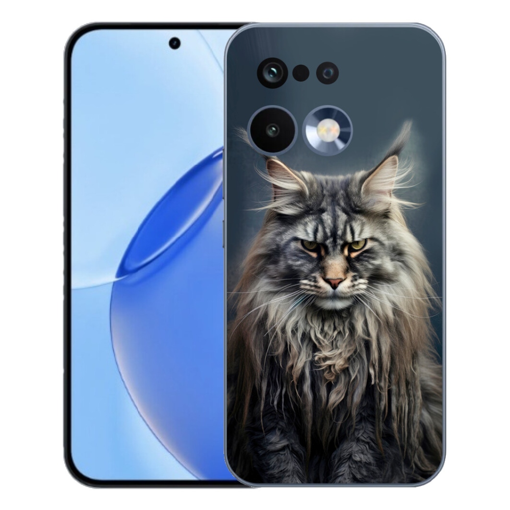 Gélový kryt mmCase na Realme 16 Pro - mačacie pohľad 4