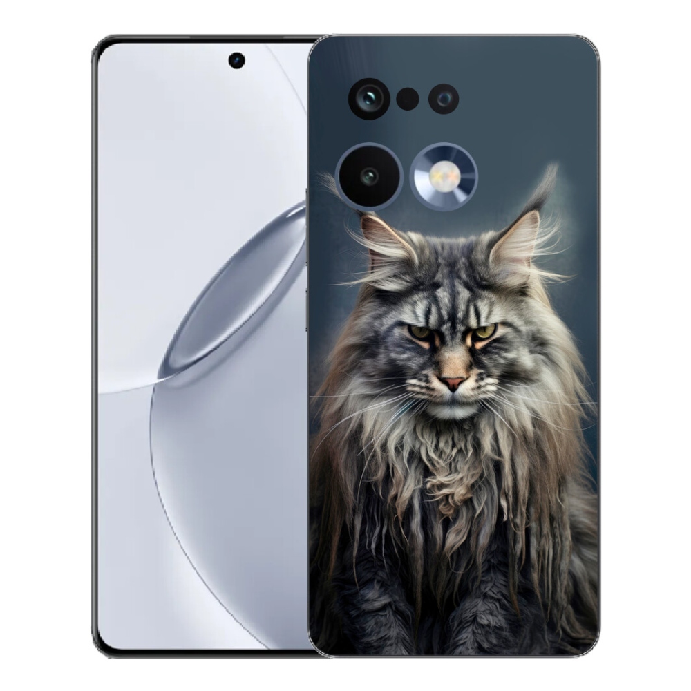 Gélový kryt mmCase na Realme 16 Pro+ - mačacie pohľad 4
