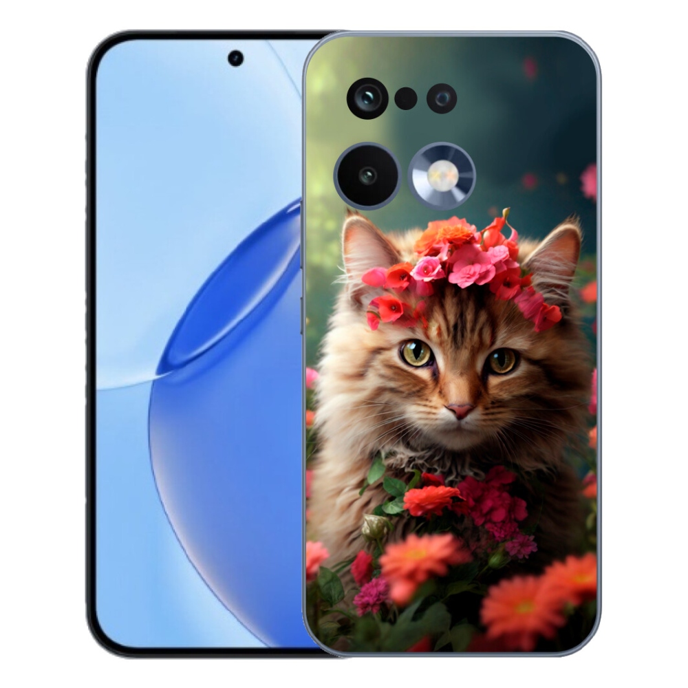 Gélový kryt mmCase na Realme 16 Pro - mačacia princezná