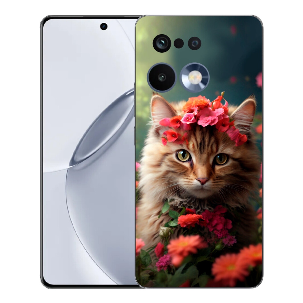 Gélový kryt mmCase na Realme 16 Pro+ - mačacia princezná