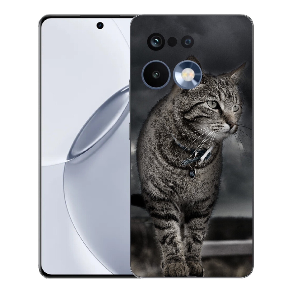 Gélový kryt mmCase na Realme 16 Pro+ - mačka