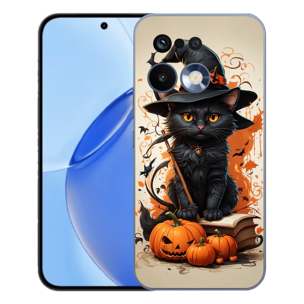 Gélový kryt mmCase na Realme 16 Pro - kocúr čarodejník