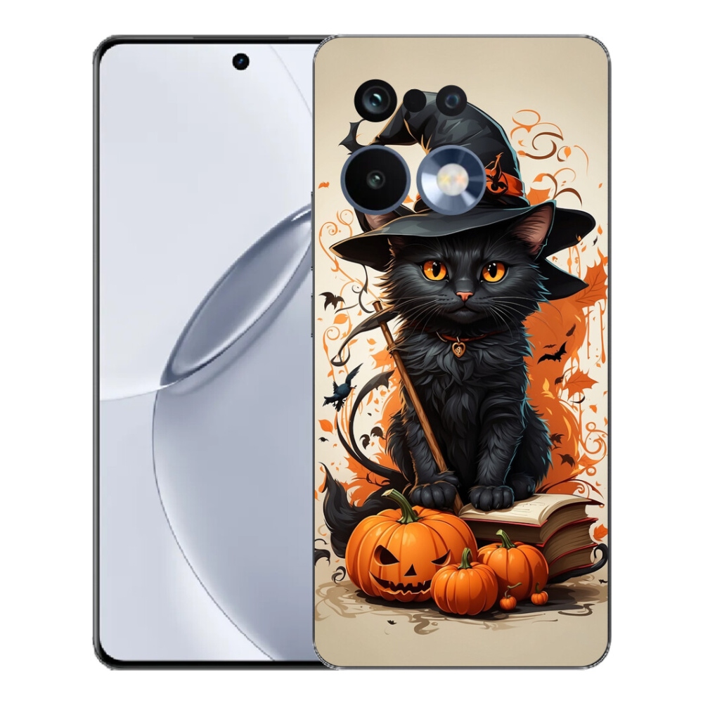 Gélový kryt mmCase na Realme 16 Pro+ - kocúr čarodejník