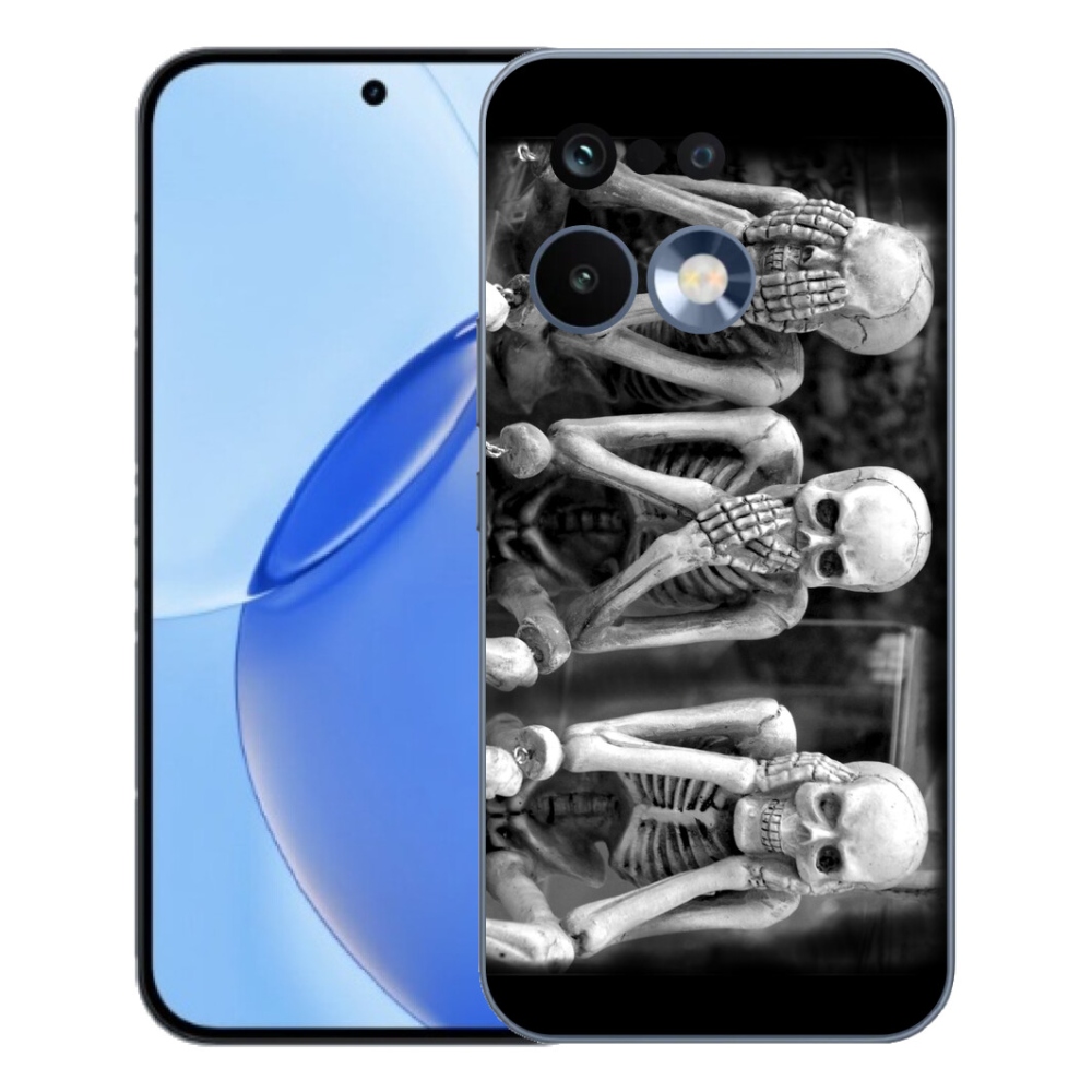 Gélový kryt mmCase na Realme 16 Pro - kostlivci