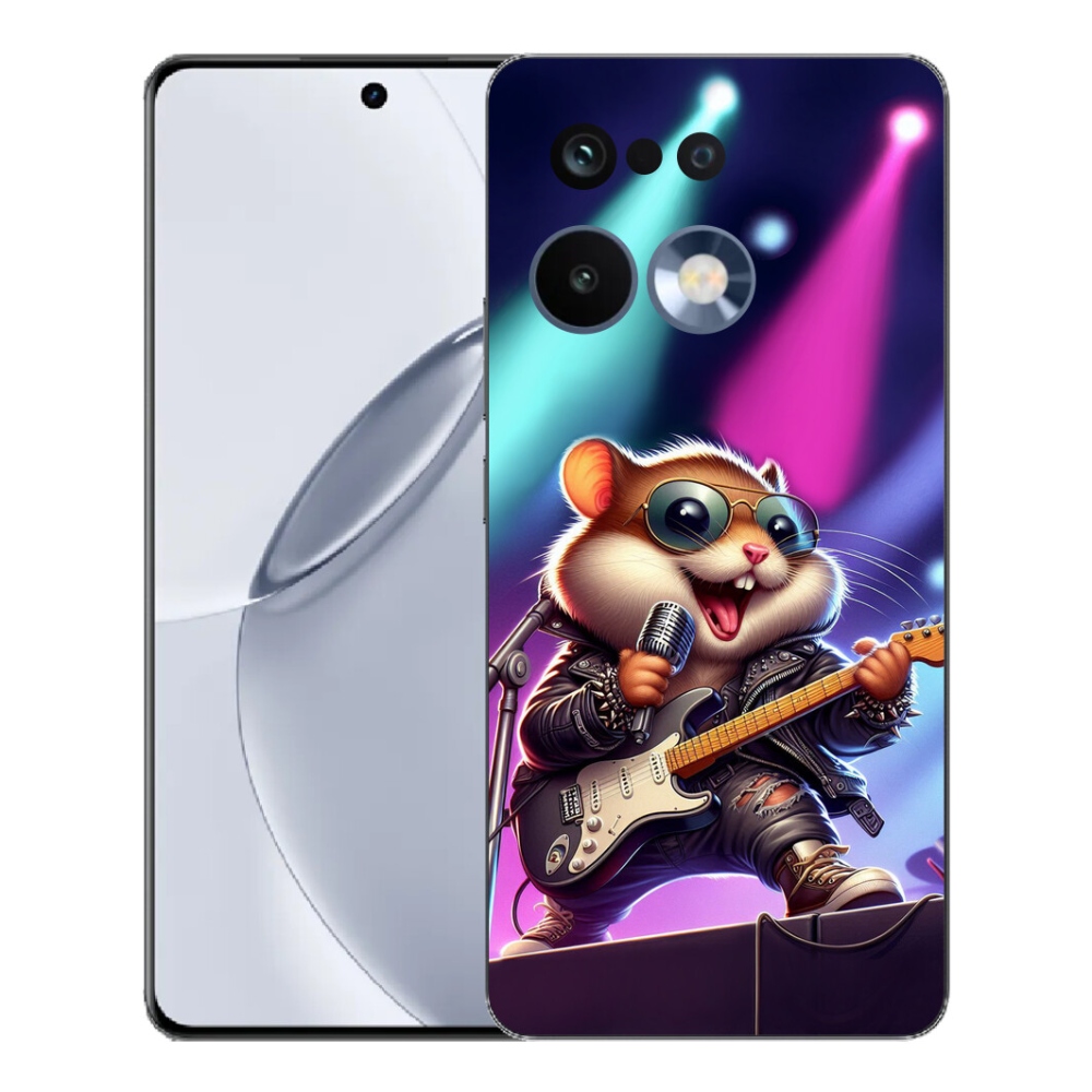 Gélový kryt mmCase na Realme 16 Pro+ - škrečok rocker