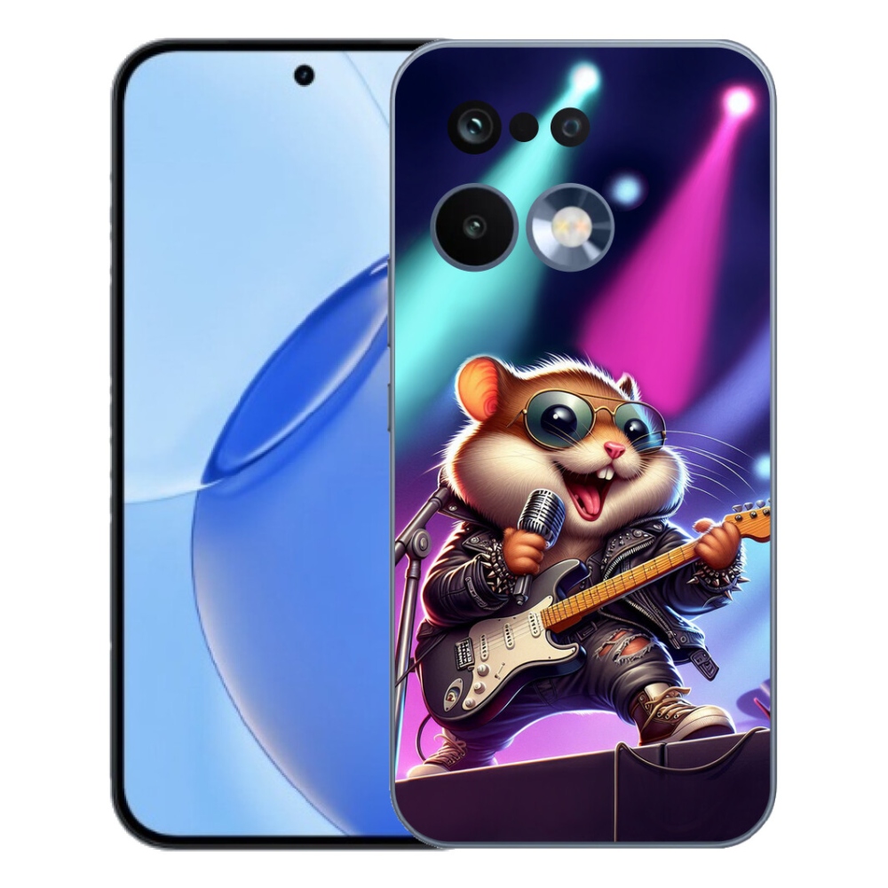 Gélový kryt mmCase na Realme 16 Pro - škrečok rocker