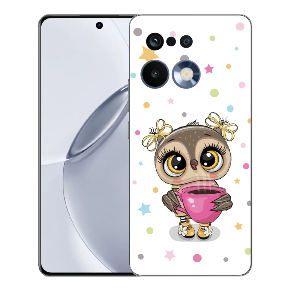Gélový kryt mmCase na Realme 16 Pro+ - kreslená sovička