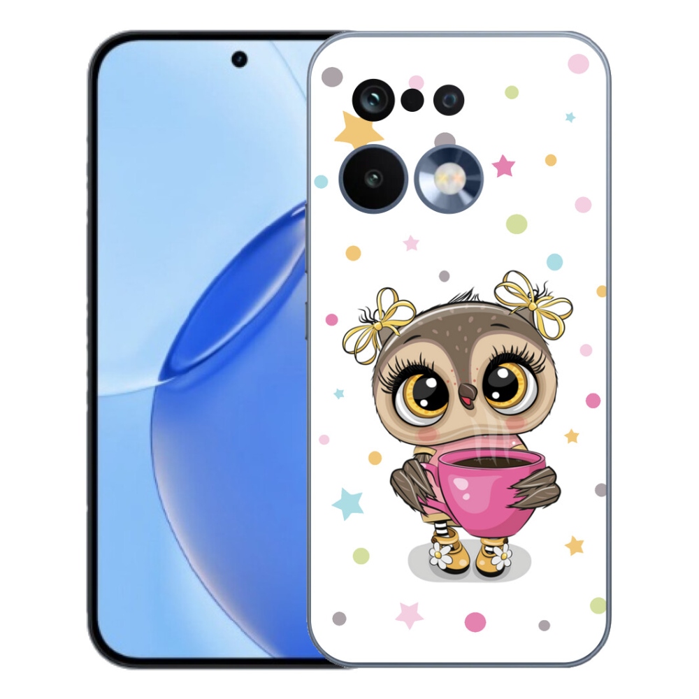 Gélový kryt mmCase na Realme 16 Pro - kreslená sovička