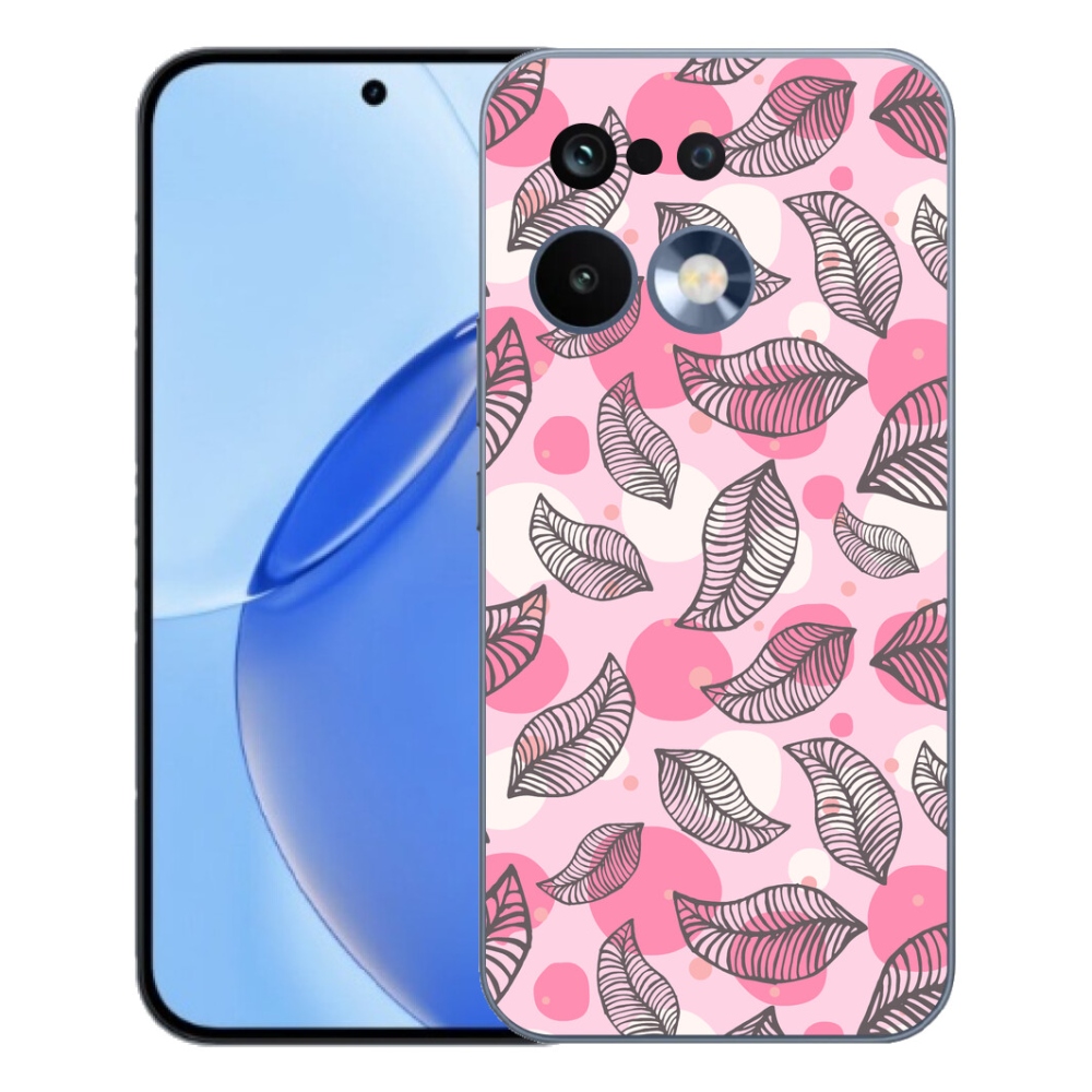 Gélový kryt mmCase na Realme 16 Pro - kreslené padajúce listy