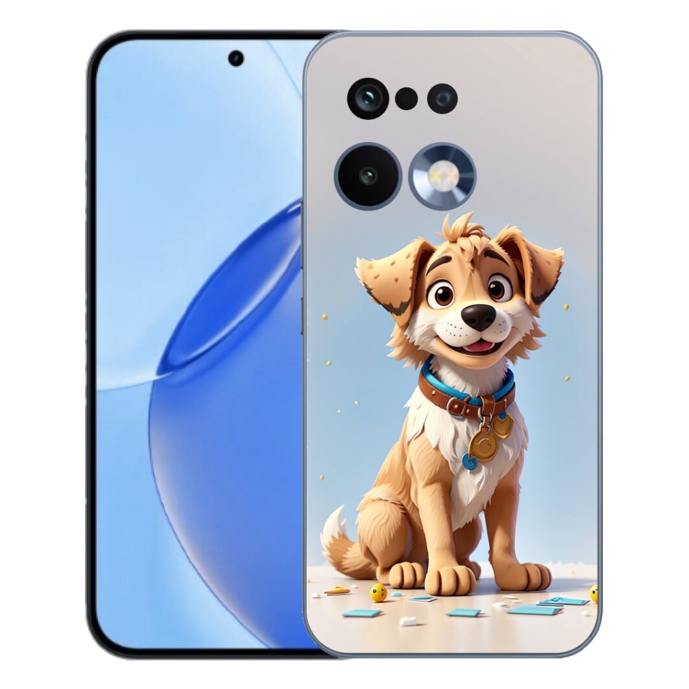 Gélový kryt mmCase na Realme 16 Pro - kreslené šteňa