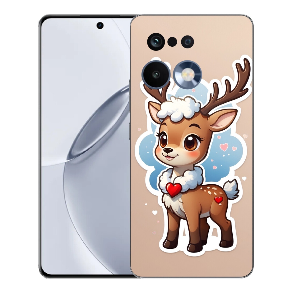 Gélový kryt mmCase na Realme 16 Pro+ - kreslený sob