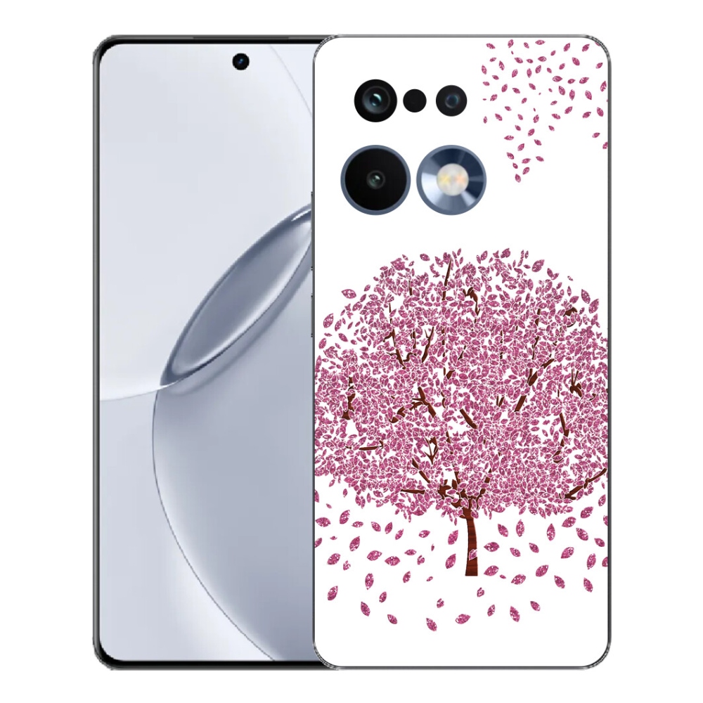 Gélový kryt mmCase na Realme 16 Pro+ - kreslený strom s listami