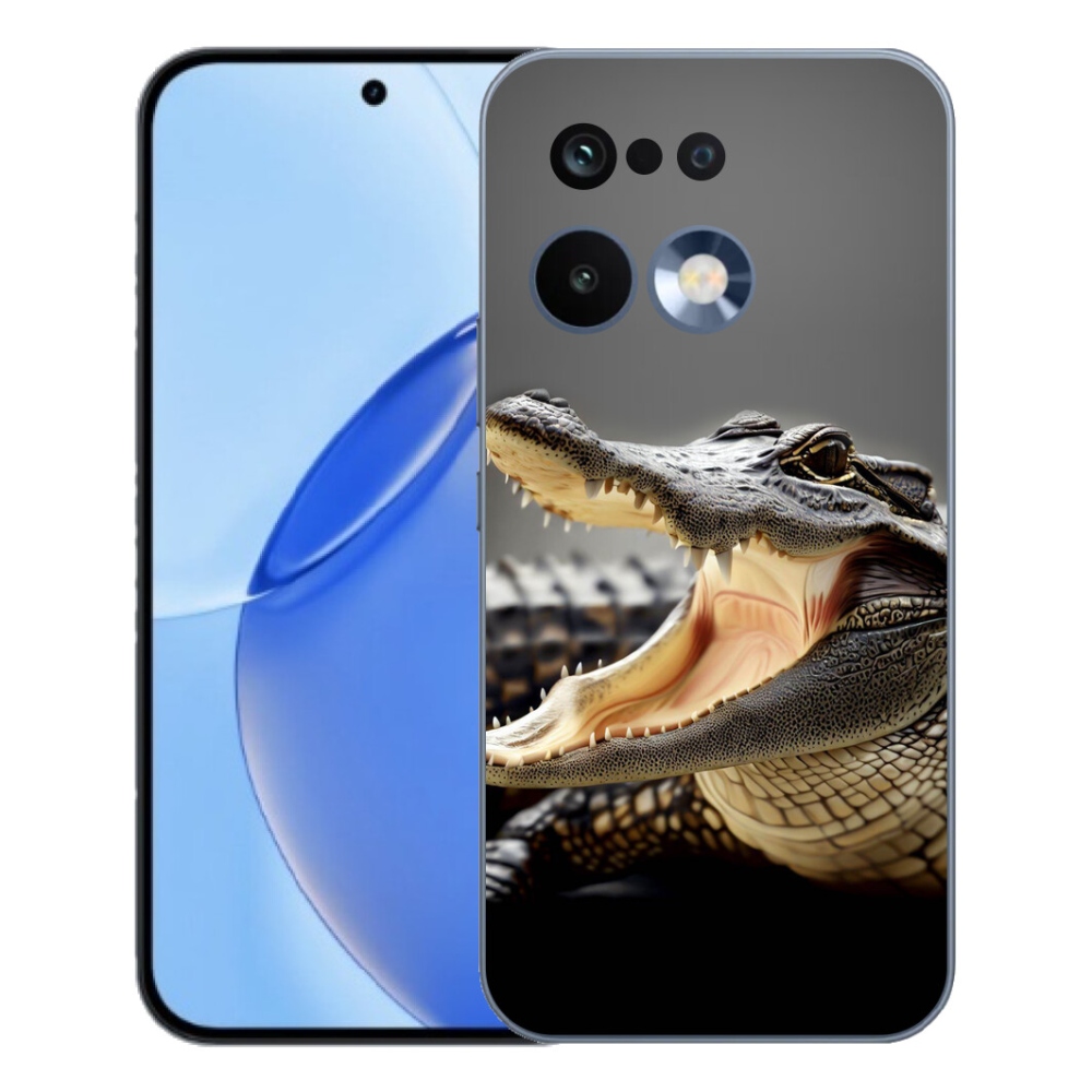 Gélový kryt mmCase na Realme 16 Pro - krokodíl