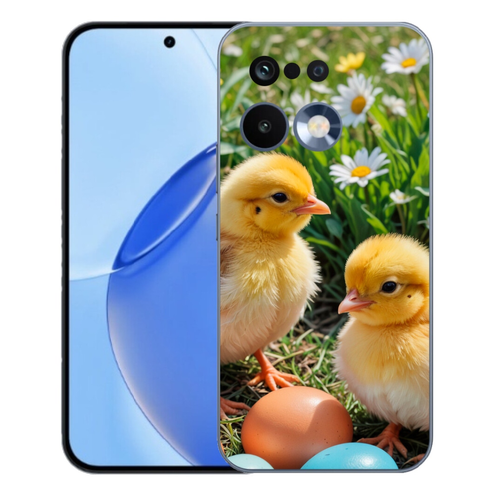 Gélový kryt mmCase na Realme 16 Pro - kuriatka