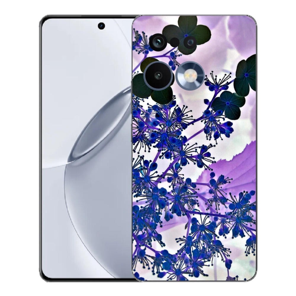 Gélový kryt mmCase na Realme 16 Pro+ - kvet hortenzie