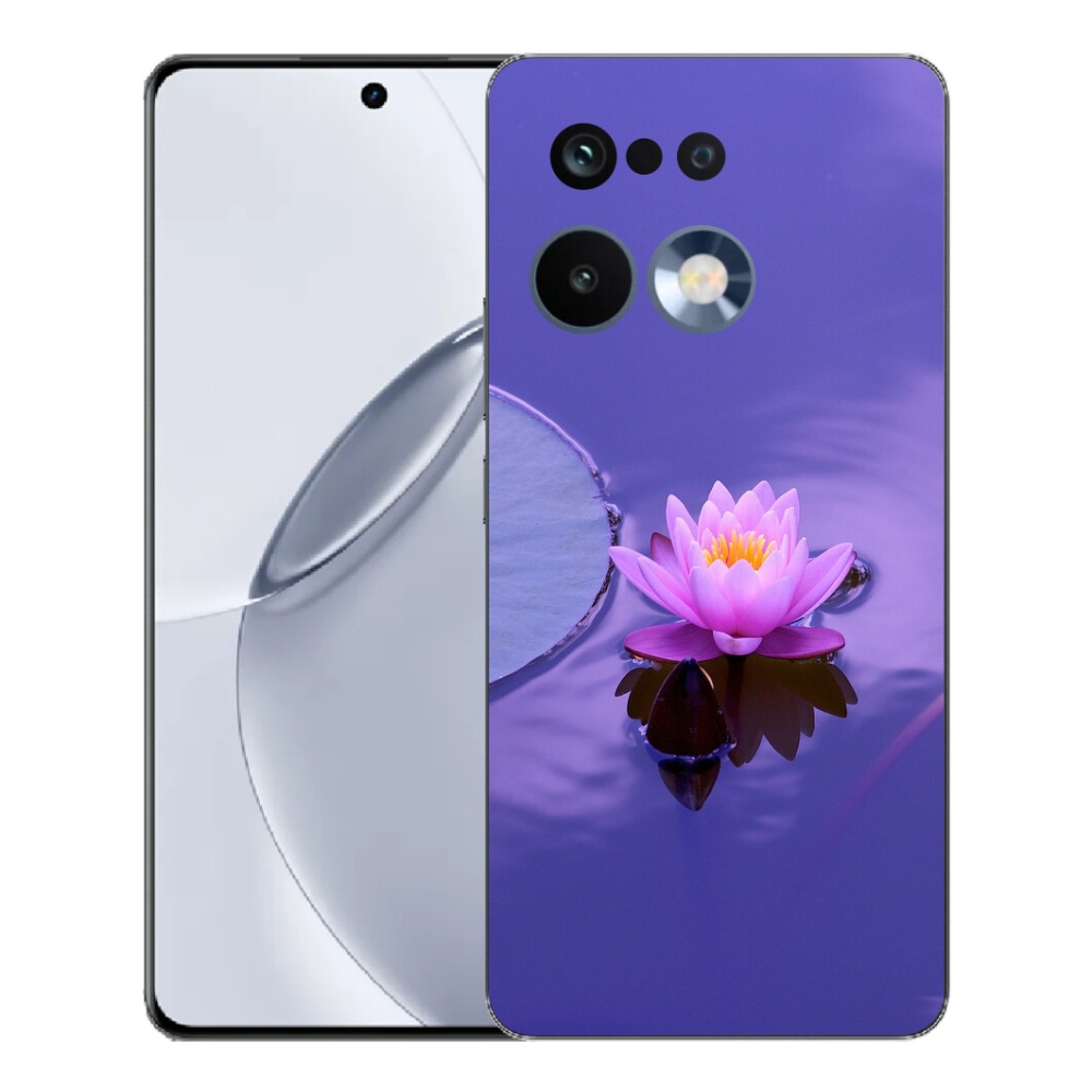 Gélový kryt mmCase na Realme 16 Pro+ - kvet na hladine