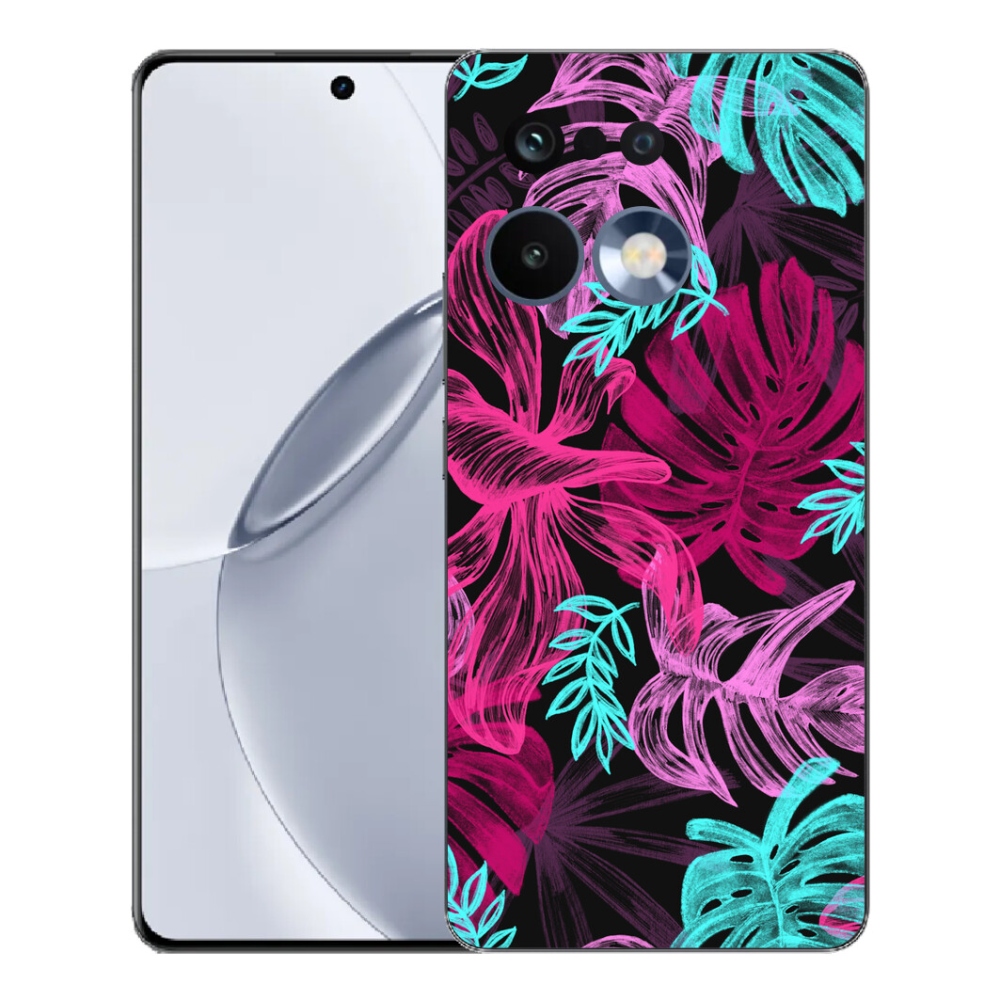 Gélový kryt mmCase na Realme 16 Pro+ - kvety 1