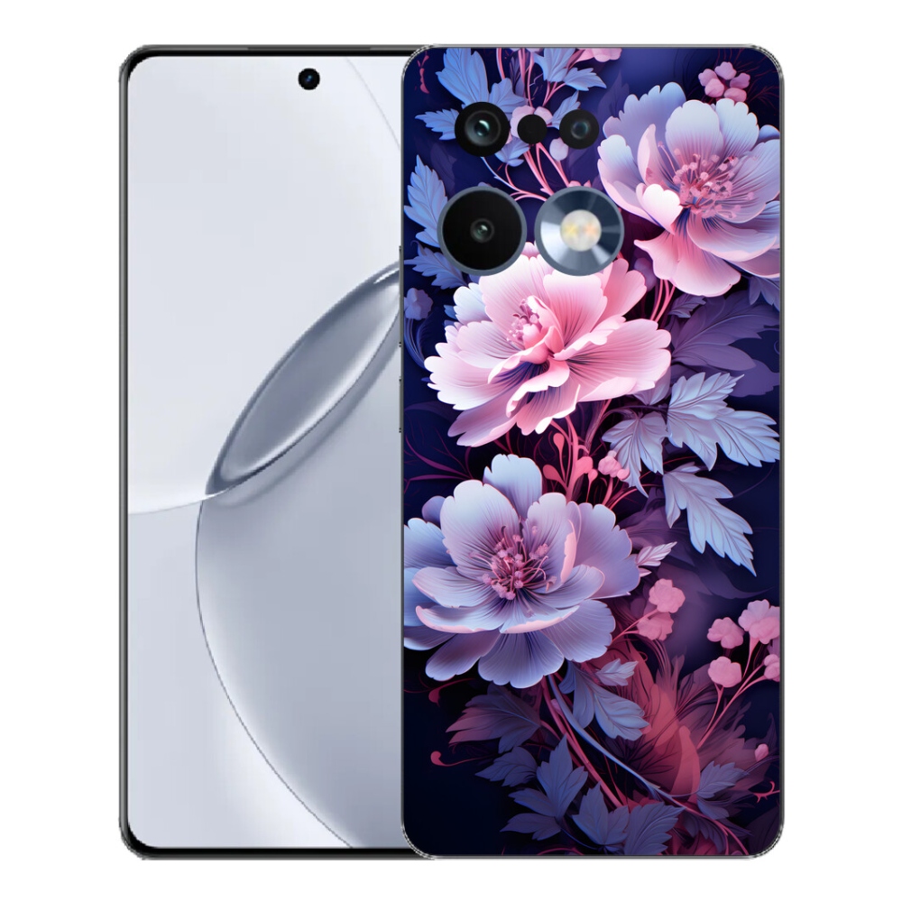 Gélový kryt mmCase na Realme 16 Pro+ - kvety 11