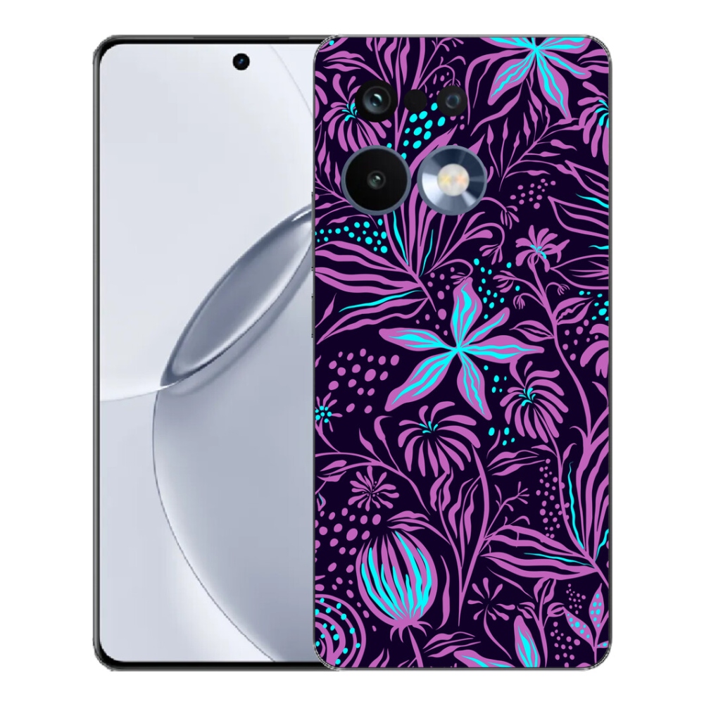 Gélový kryt mmCase na Realme 16 Pro+ - kvety 2