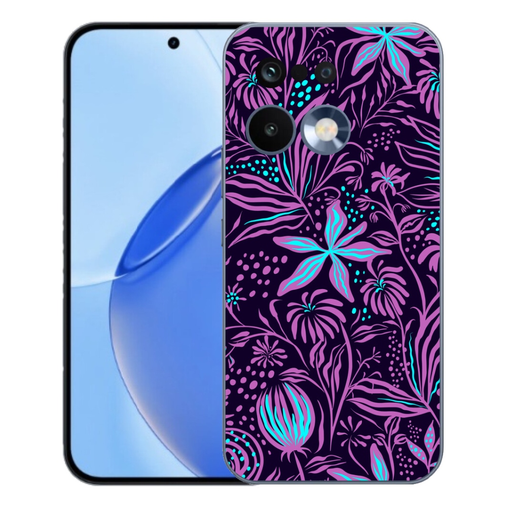 Gélový kryt mmCase na Realme 16 Pro - kvety 2