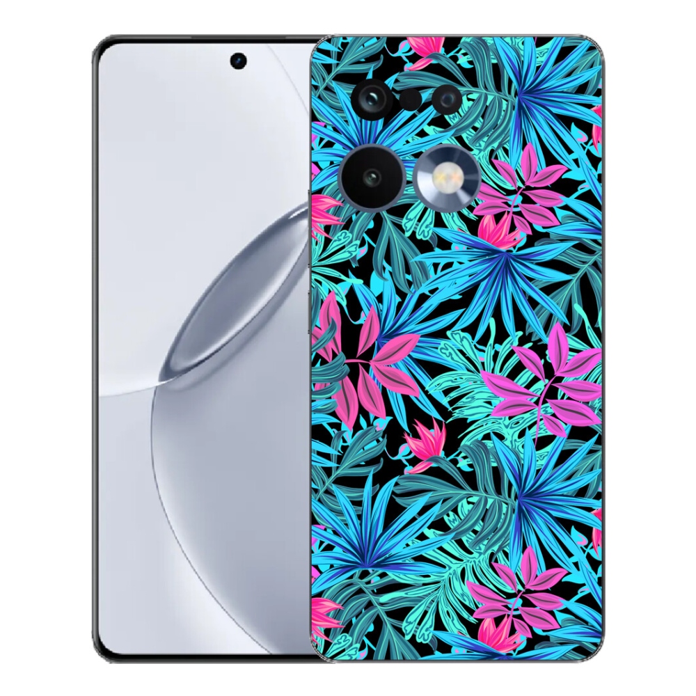 Gélový kryt mmCase na Realme 16 Pro+ - kvety 3