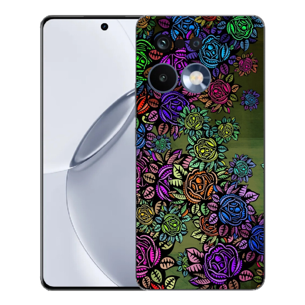 Gélový kryt mmCase na Realme 16 Pro+ - kvety 6