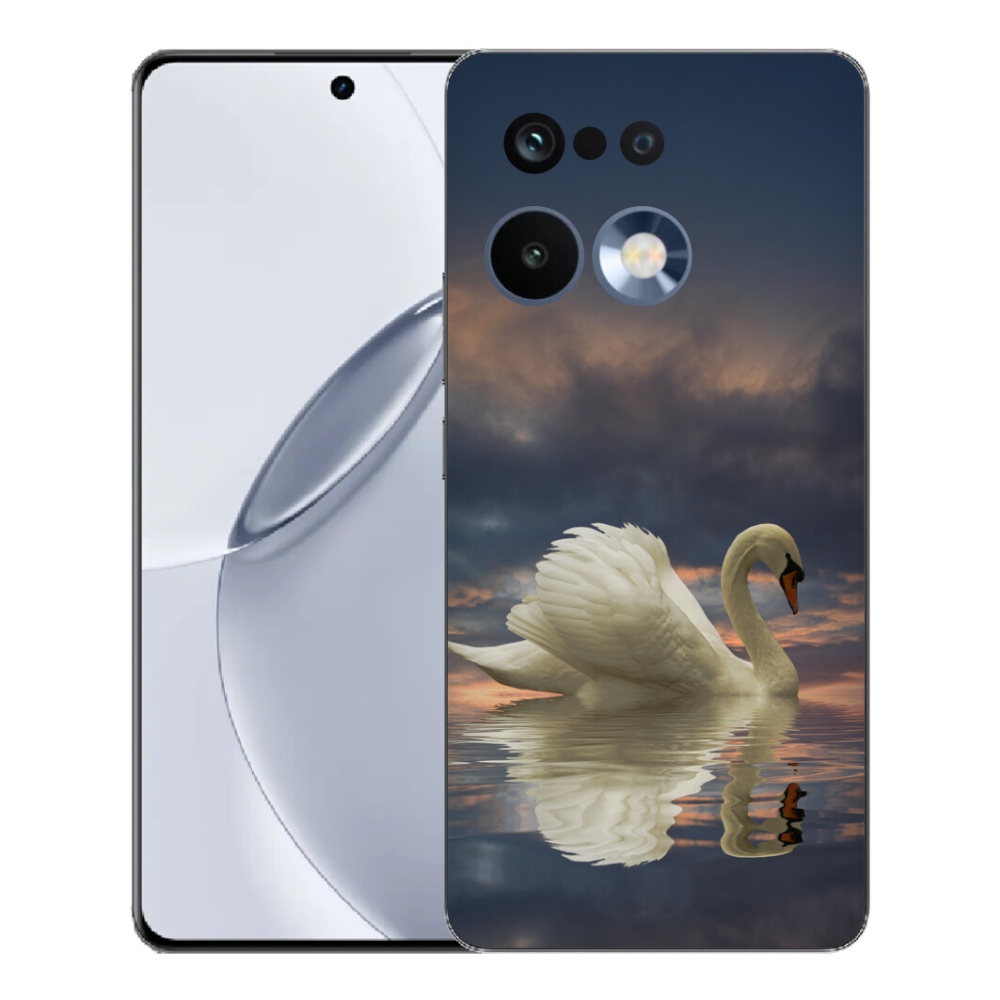 Gélový kryt mmCase na Realme 16 Pro+ - labuť