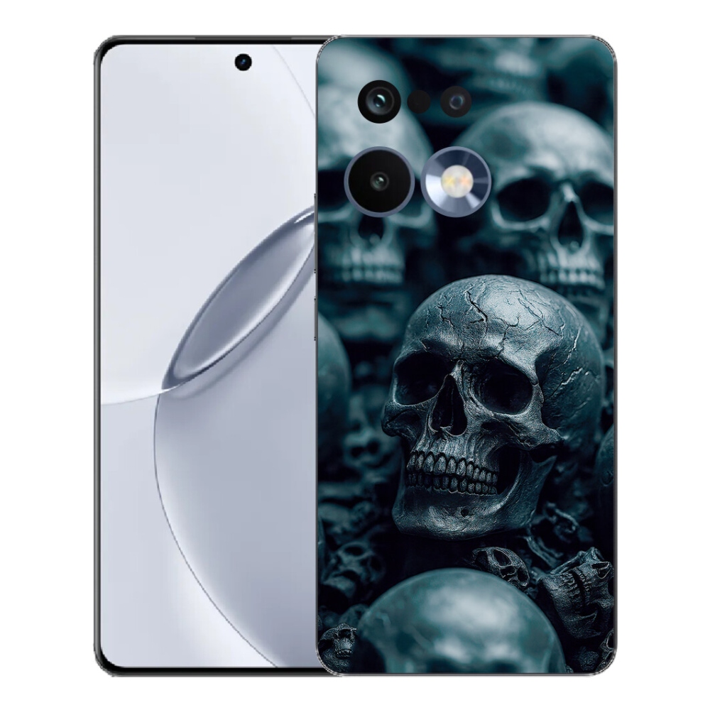Gélový kryt mmCase na Realme 16 Pro+ - lebka 2