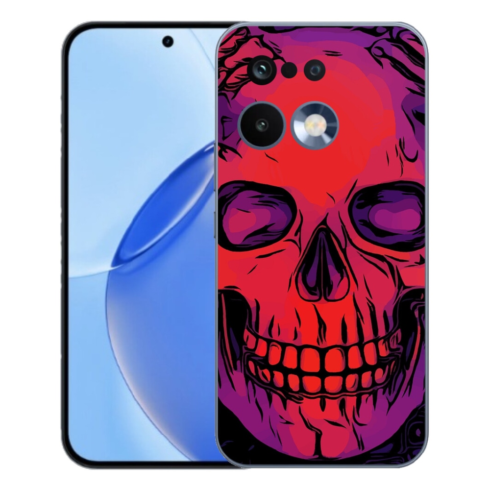 Gélový kryt mmCase na Realme 16 Pro - lebka