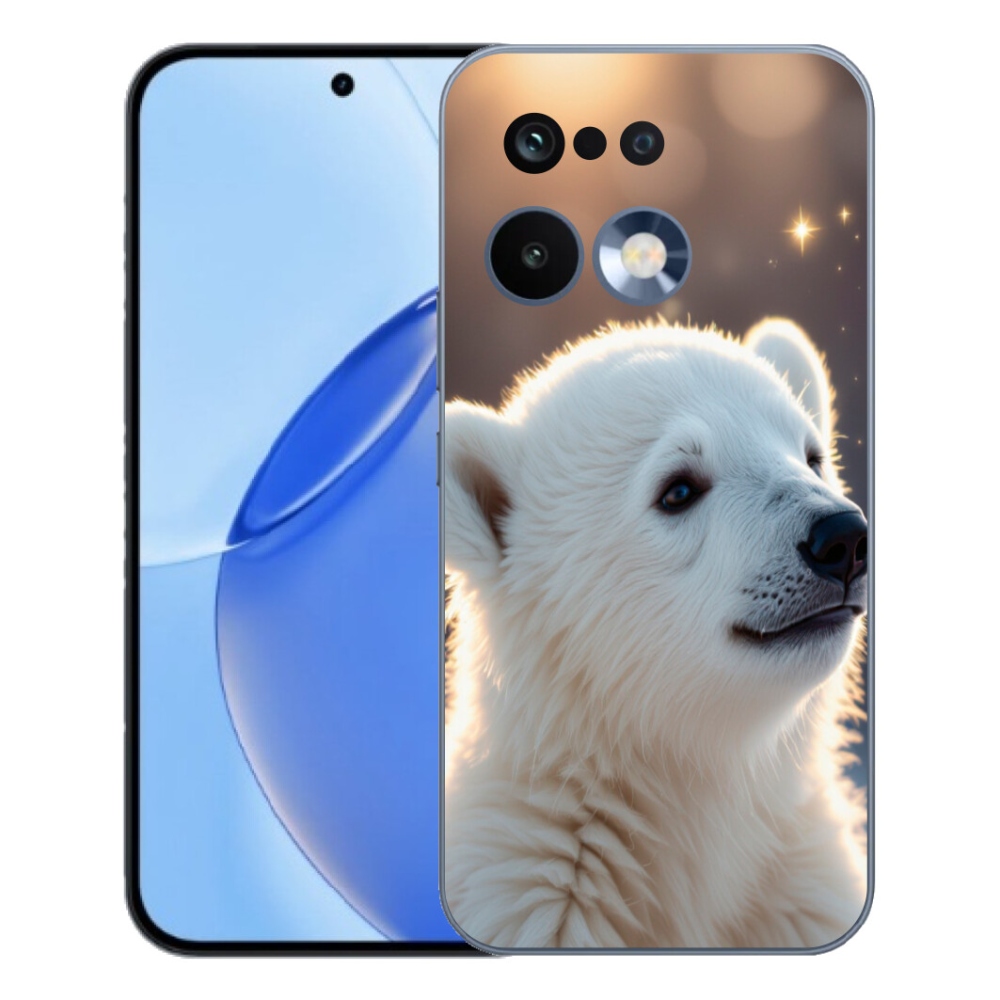 Gélový kryt mmCase na Realme 16 Pro - ľadový medveď