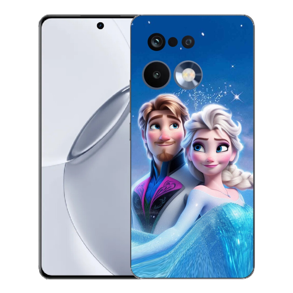 Gélový kryt mmCase na Realme 16 Pro+ - ľadové kráľovstvo 1