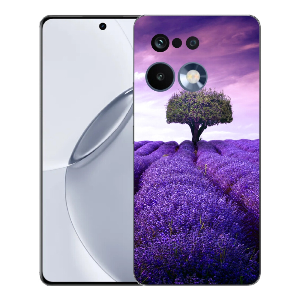 Gélový kryt mmCase na Realme 16 Pro+ - levanduľová lúka