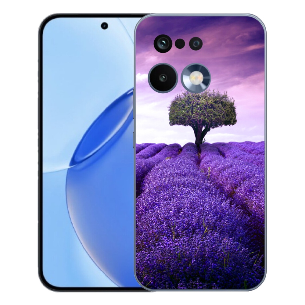 Gélový kryt mmCase na Realme 16 Pro - levanduľová lúka