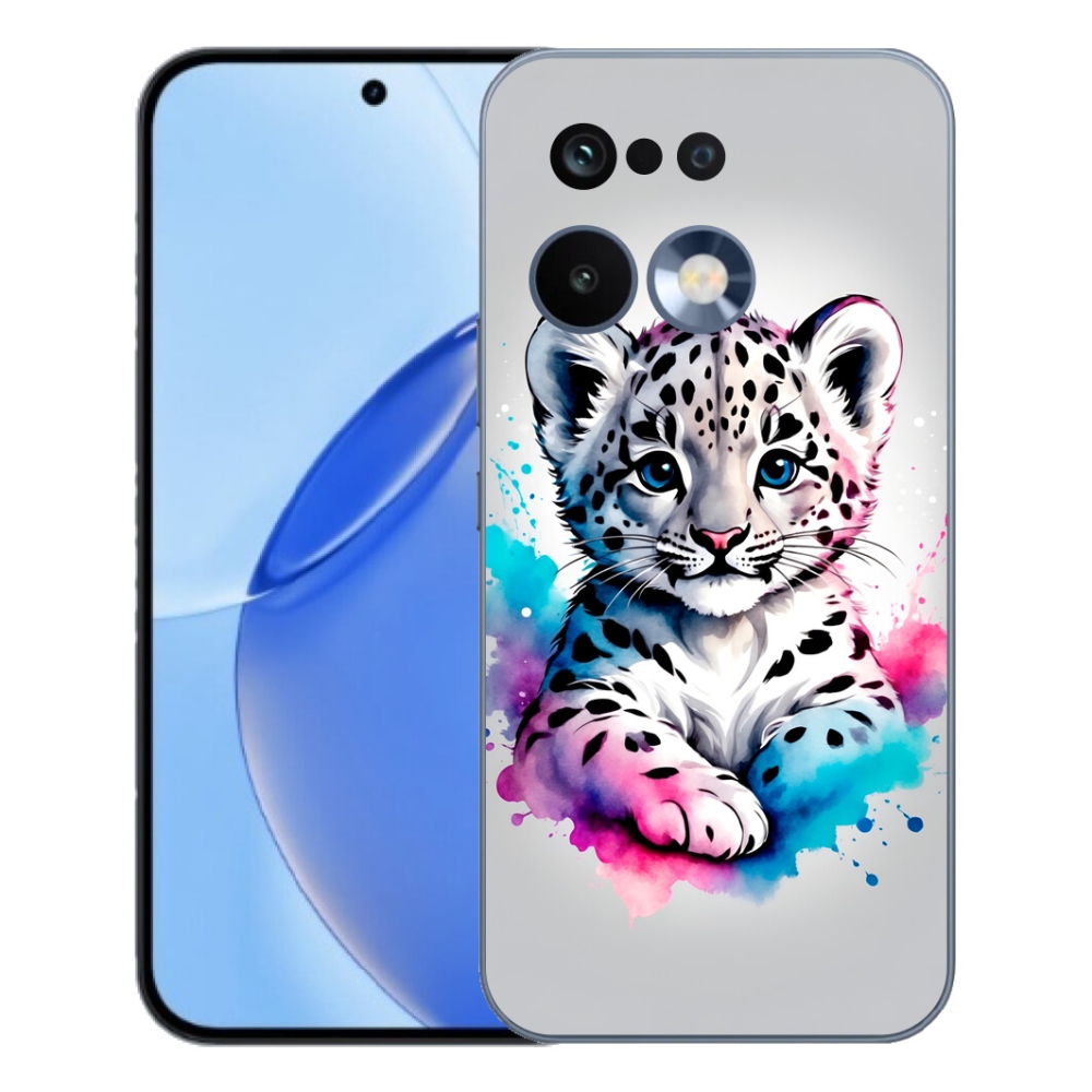 Gélový kryt mmCase na Realme 16 Pro - leopardej mláďa