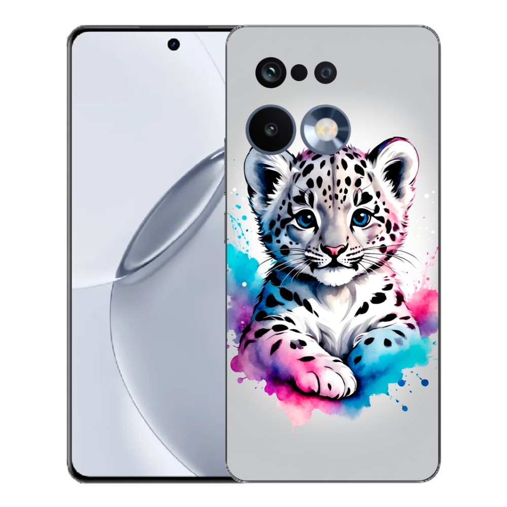 Gélový kryt mmCase na Realme 16 Pro+ - leopardej mláďa