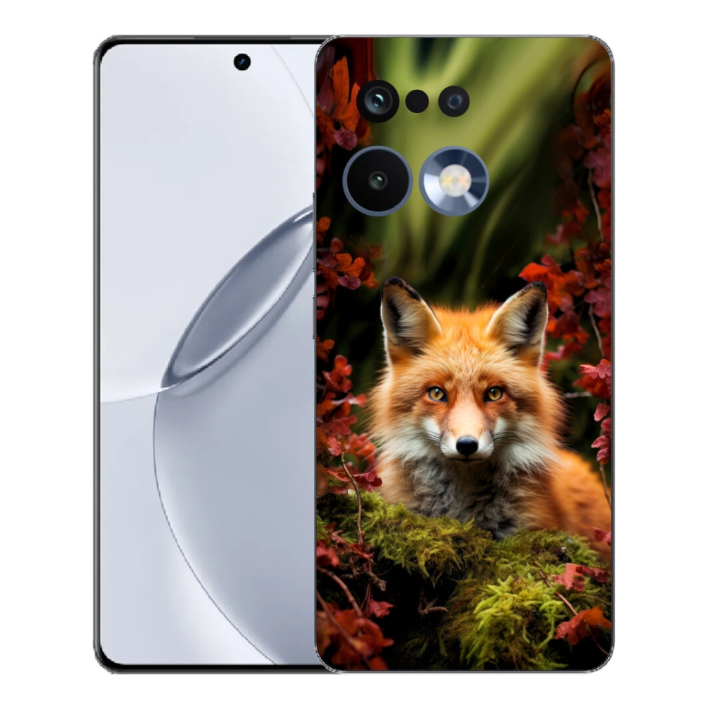 Gélový kryt mmCase na Realme 16 Pro+ - líška v lese
