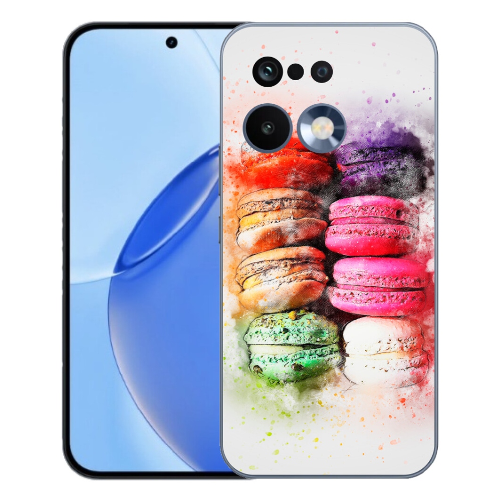 Gélový kryt mmCase na Realme 16 Pro - makrónky